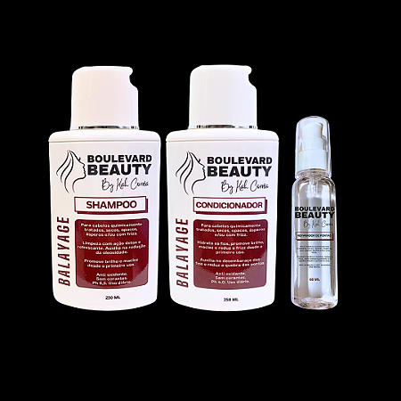 Kit Shampoo, condicionador e sérum