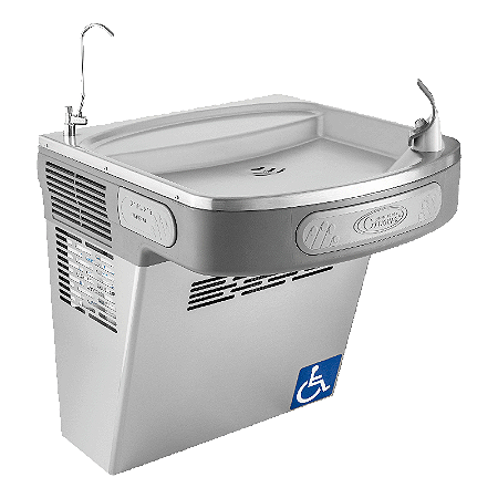 Bebedouro Industrial Acessível Life em Inox com 2 Torneiras