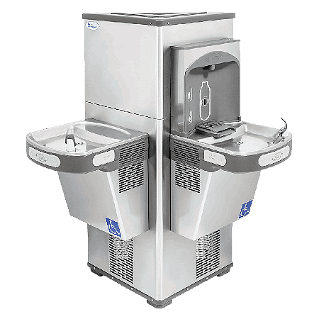 Bebedouro Industrial Acessível Life em Inox SEM contato manual