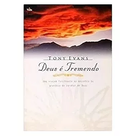 Livro  Deus é Tremendo - Tony Evans