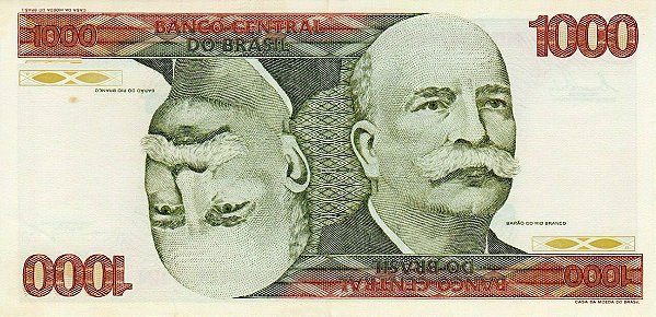 C153a, C154a e C155a - Cédulas com Asteriscos do Barão Cabeção (R É P L I C A S)