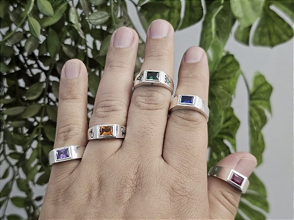 Anel em prata 925 Comendador REF.18