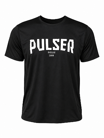 CAMISETA ESPORTIVA PULSER DESDE 1999 PRETA