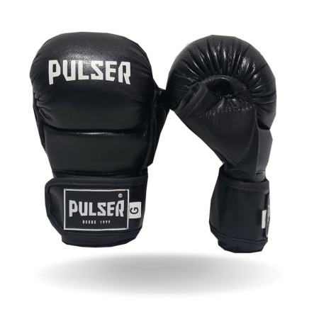 LUVA TREINO MMA PU PRETA