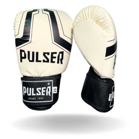 LUVA 14 OZ PU BRANCA IRON | ADOMA