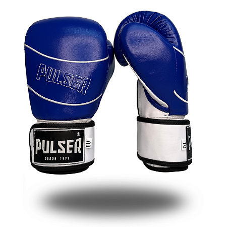 LUVA 10 OZ MICROFIBRA AZUL | ADOMA