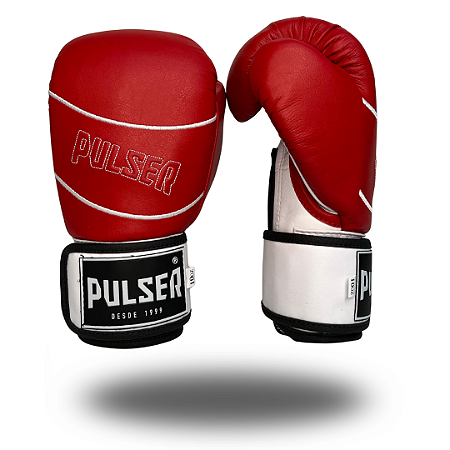 LUVA 10 OZ MICROFIBRA VERMELHA | ADOMA