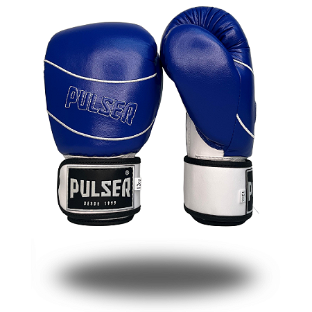 LUVA 12 OZ MICROFIBRA AZUL | ADOMA