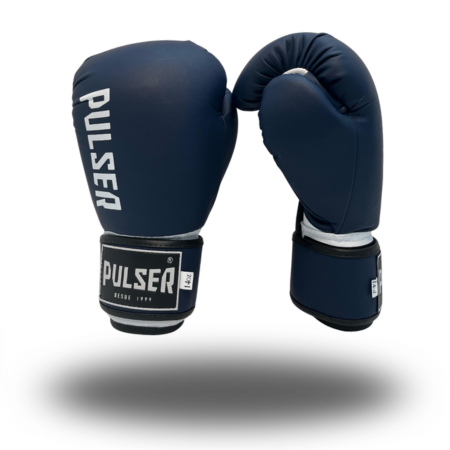 LUVA 12 OZ NEW MINIMAL AZUL MARINHO - MICROFIBRA - PRO 100 | ADOMA