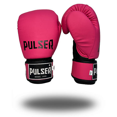 LUVA 12 OZ MICROFIBRA ROSA MINIMAL BRANCO | ADOMA