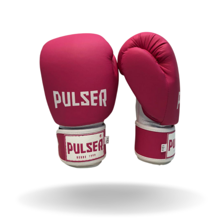 LUVA 12 OZ ROSA MINIMALISTA BRANCO MICROFIBRA|