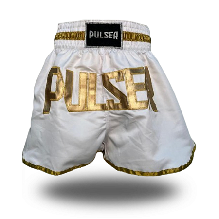 SHORT THAI BRANCO/DOURADO