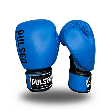 LUVA 12 OZ AZUL CLARO MINIMAL PRETO ADOMA | PU