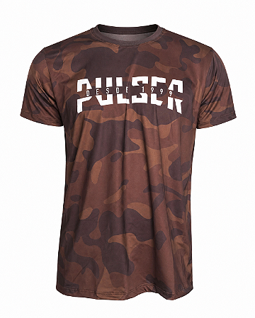 CAMISETA PULSER CAMUFLADA MARROM | JIMPY
