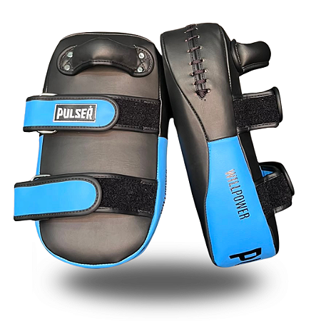 THAI PAD APARADOR DE CHUTE MUAY THAI AZUL | PU