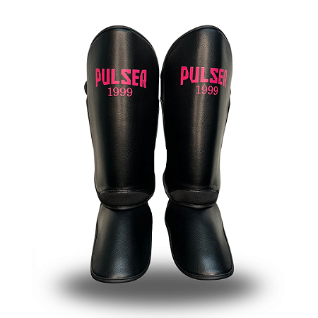 CANELEIRA DE MUAY THAI E KICKBOXING PRETA E 1999 ROSA | 20 MM PU