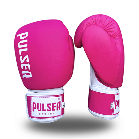 LUVA DE BOXE E MUAY THAI ROSA MINIMAL | ADOMA MICROFIBRA