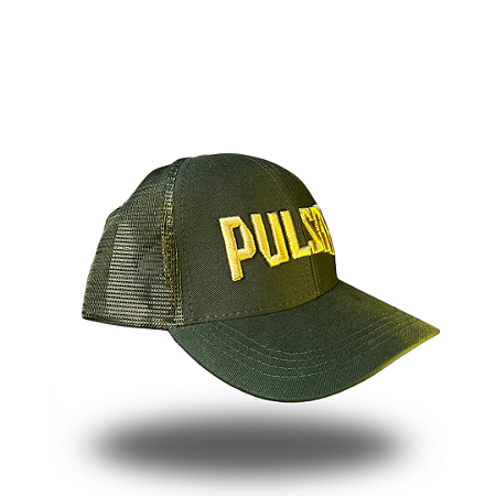 BONÉ TRUCKER PULSER VERDE MUSGO