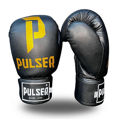 LUVA DE BOXE E MUAY THAI "P" DOURADO | ADOMA PU