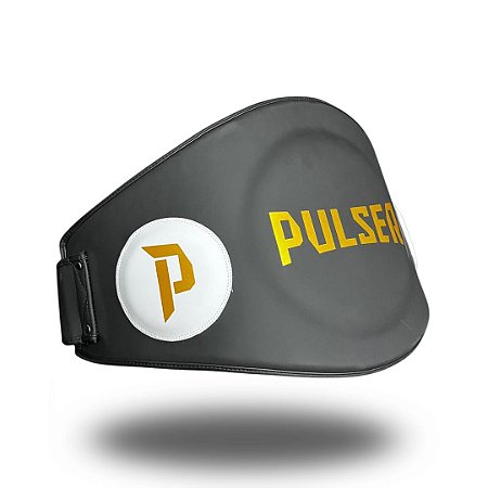 CINTURÃO DE ABDÔMEN PRETO P DOURADO PU