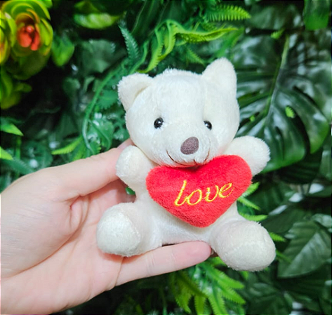Pelúcia Urso Love Mini