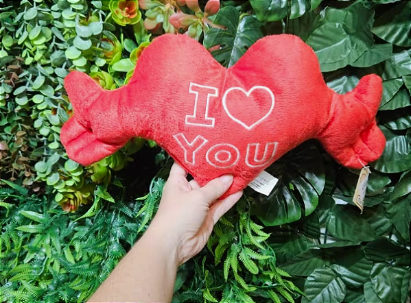 Almofada Coração I Love You