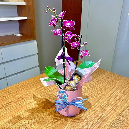 Caixa Orquídea Pote 9