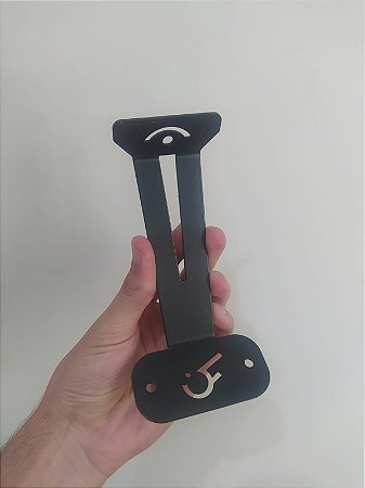 Suporte de capacete moto