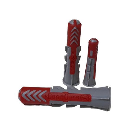 Buchas Fischer 10 Duo Power Pct Com 50 Unid