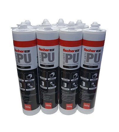 Super cola PU construção, 12 unidades