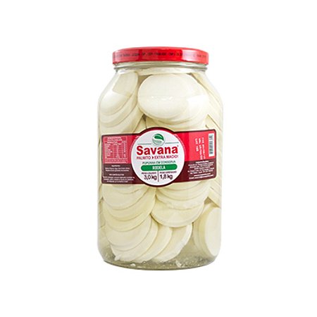 Palmito Rodela Vidro 1,8kg