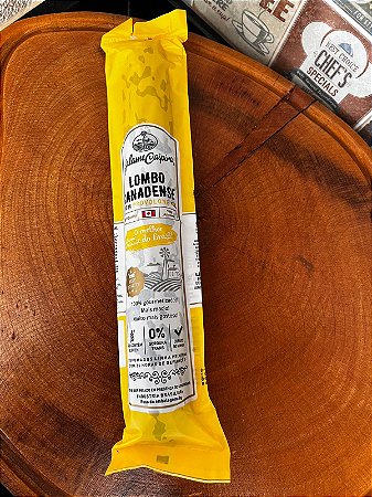 Lombo Canadense com Provolone