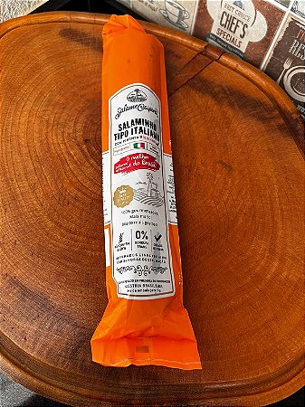 Salame Caipira Italiano com Pimenta Biquinho