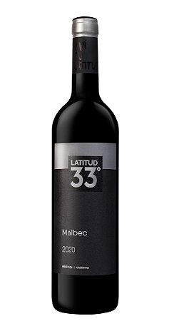 Vinho Latitud 33° Malbec