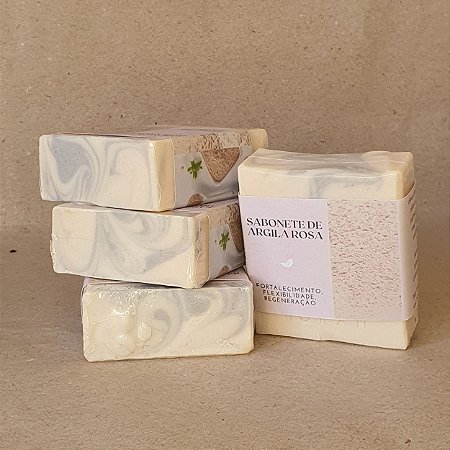 Sabonete de Argila Rosa