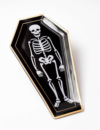 Petisqueira Caixão vidro