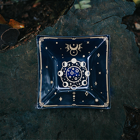Petisqueira Mystical Lunar Quadrada