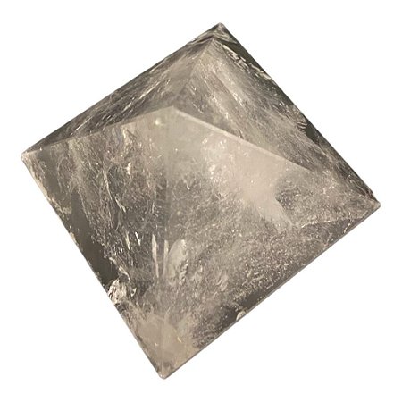 PIRÂMIDE DE QUARTZO TRANSPARENTE