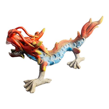 DRAGÃO CHINÊS PAPEL MACHÊ