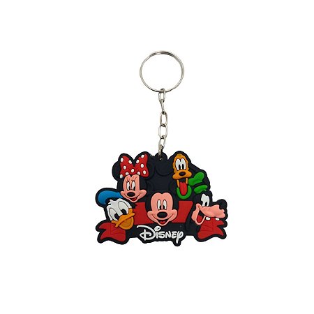 Chaveiro de Borracha Geek Turma do Mickey
