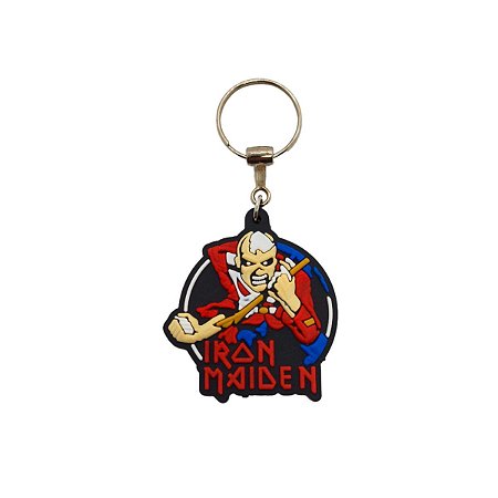 Chaveiros de Borracha Geek Iron Maiden