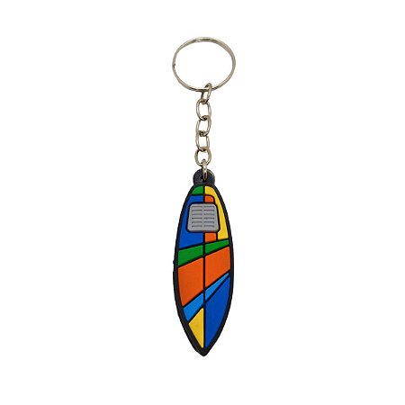 Chaveiros de Borracha Geek Prancha