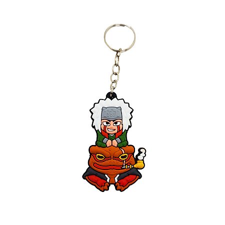 Chaveiros de Borracha Geek Jiraiya II