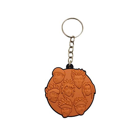 Chaveiro de Borracha Geek Monumento Hokage