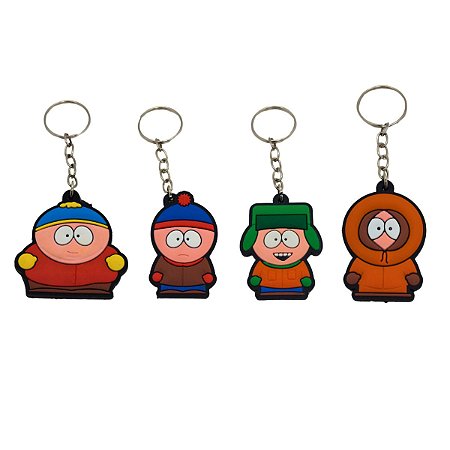 Chaveiros de Borracha Geek South Park
