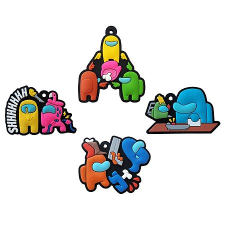 Chaveiros de Borracha Geek Among Us