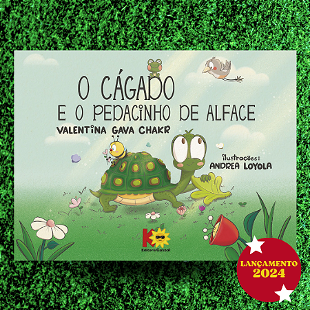 O cágado e o pedacinho de alface, de Valentina Chakr