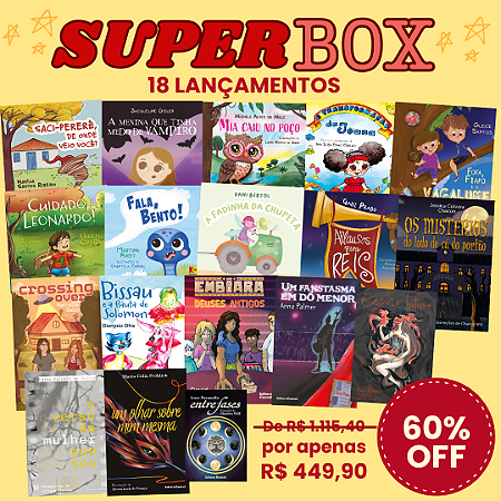 - SUPERBOX Cassol - 18 livros - Lançamentos 2025 - 60% OFF
