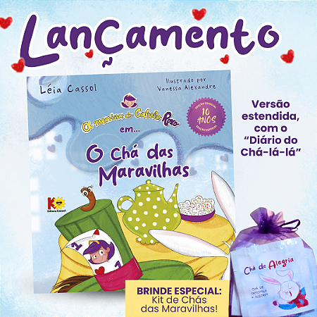 A Menina do Cabelo Roxo em: O Chá das Maravilhas. 2 Ed.