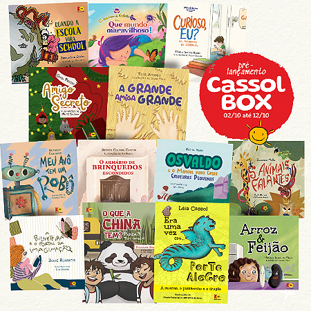 CASSOLBOX PRÉ-LANÇAMENTO - 13 livros inéditos para a 72ª Feira do Livro de Porto Alegre!
